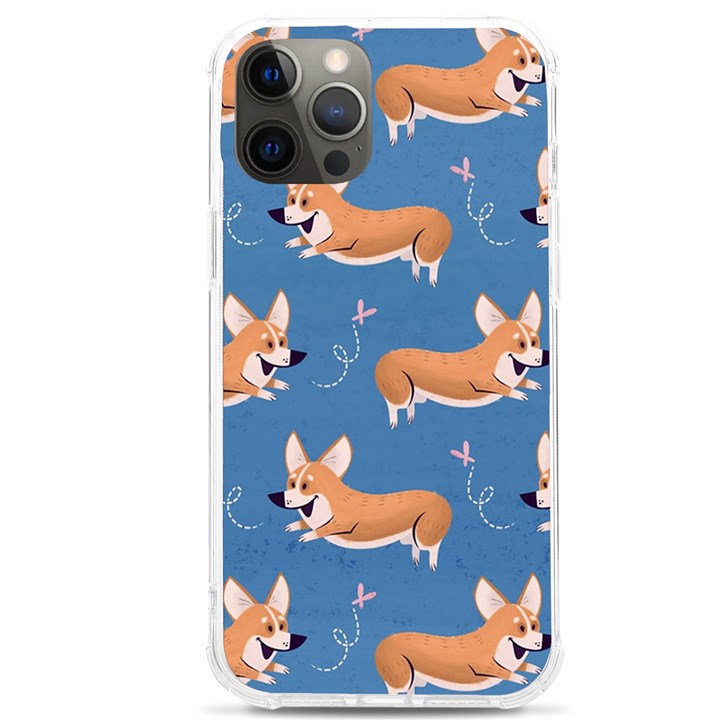 Corgi Patterns iPhone 12 Pro max TPU UV Print Case