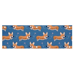 Corgi Patterns Banner And Sign 6  X 2  by Salman4z