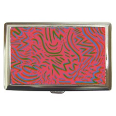 Pattern Saying Wavy Cigarette Money Case by Salman4z