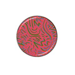 Pattern Saying Wavy Hat Clip Ball Marker (10 Pack) by Salman4z