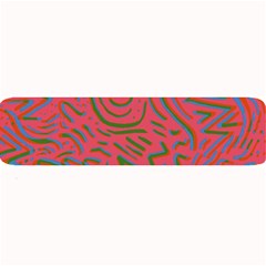 Pattern Saying Wavy Large Bar Mat by Salman4z