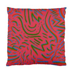 Pattern Saying Wavy Standard Cushion Case (two Sides) by Salman4z