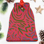 Pattern Saying Wavy Ornament (Bell) Front