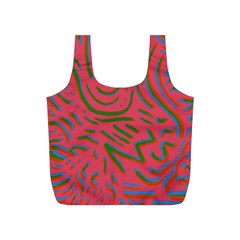 Pattern Saying Wavy Full Print Recycle Bag (s) by Salman4z