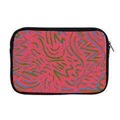 Pattern Saying Wavy Apple Macbook Pro 17  Zipper Case by Salman4z