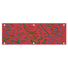 Pattern Saying Wavy Banner And Sign 6  X 2  by Salman4z