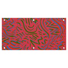 Pattern Saying Wavy Banner And Sign 6  X 3  by Salman4z