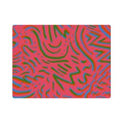 Pattern Saying Wavy Premium Plush Fleece Blanket (mini) by Salman4z