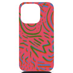 Pattern Saying Wavy Iphone 14 Pro Black Uv Print Case by Salman4z