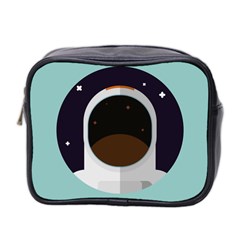 Astronaut Space Astronomy Universe Mini Toiletries Bag (two Sides) by Salman4z