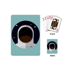 Astronaut Space Astronomy Universe Playing Cards Single Design (mini) by Salman4z