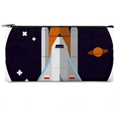 Rocket Space Universe Spaceship Pencil Case by Salman4z