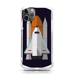 Rocket Space Universe Spaceship Iphone 11 Pro 5 8 Inch Tpu Uv Print Case by Salman4z