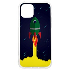 Rocket Halftone Astrology Astronaut iPhone 12/12 Pro TPU UV Print Case