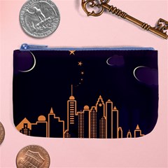 Skyscraper Town Urban Towers Large Coin Purse