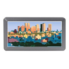 City Buildings Urban Dawn Memory Card Reader (mini) by Salman4z