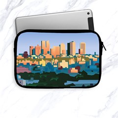 City Buildings Urban Dawn Apple Ipad Mini Zipper Cases by Salman4z