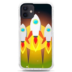 Rocket Take Off Missiles Cosmos Iphone 12 Mini Tpu Uv Print Case	 by Salman4z