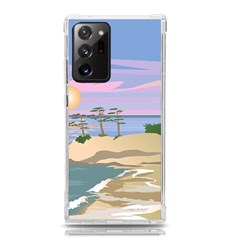 Vacation Island Sunset Sunrise Samsung Galaxy Note 20 Ultra Tpu Uv Case by Salman4z