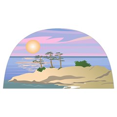 Vacation Island Sunset Sunrise Anti Scalding Pot Cap by Salman4z