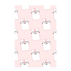 Pattern Pink Cute Sweet Fur Cats Shower Curtain 48  x 72  (Small) 