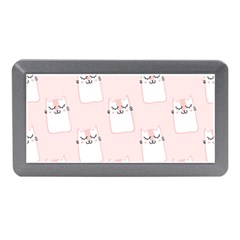 Pattern Pink Cute Sweet Fur Cats Memory Card Reader (Mini)