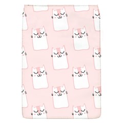 Pattern Pink Cute Sweet Fur Cats Removable Flap Cover (S)