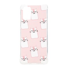 Pattern Pink Cute Sweet Fur Cats Samsung Galaxy S20Plus 6.7 Inch TPU UV Case