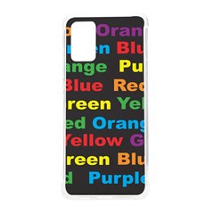 Red Yellow Blue Green Purple Samsung Galaxy S20plus 6 7 Inch Tpu Uv Case