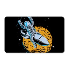 Astronaut Planet Space Science Magnet (rectangular) by Salman4z