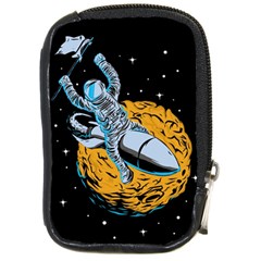 Astronaut Planet Space Science Compact Camera Leather Case by Salman4z