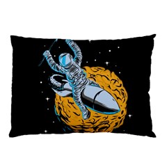 Astronaut Planet Space Science Pillow Case (two Sides) by Salman4z