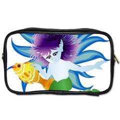 Mermaid Fantasy Undersea Merman Toiletries Bag (two Sides) by Salman4z