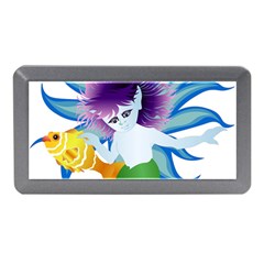 Mermaid Fantasy Undersea Merman Memory Card Reader (mini) by Salman4z