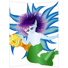 Mermaid Fantasy Undersea Merman Back Support Cushion by Salman4z