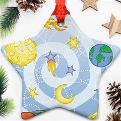 Science Fiction Outer Space Ornament (star) by Salman4z