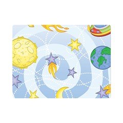 Science Fiction Outer Space Premium Plush Fleece Blanket (mini) by Salman4z