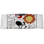 Astronaut Drawing Planet Body Pillow Case (Dakimakura) Body Pillow Case