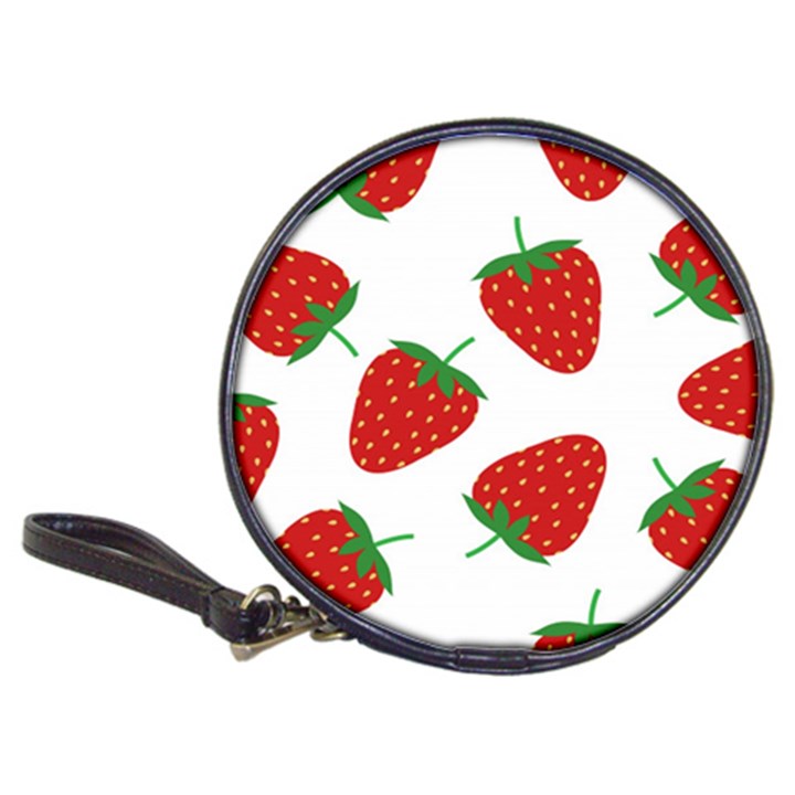 Seamless Pattern Fresh Strawberry Classic 20-CD Wallets