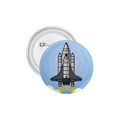 Rocket Shuttle Spaceship Science 1 75  Buttons by Salman4z