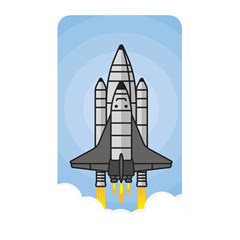 Rocket Shuttle Spaceship Science Memory Card Reader (rectangular) by Salman4z