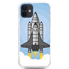 Rocket Shuttle Spaceship Science Iphone 12/12 Pro Tpu Uv Print Case by Salman4z