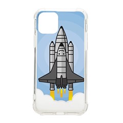 Rocket Shuttle Spaceship Science Iphone 11 Pro 5 8 Inch Tpu Uv Print Case by Salman4z