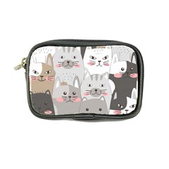 Cute Cats Seamless Pattern Coin Purse