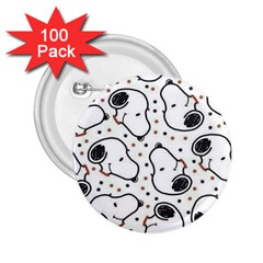 Dog Pattern 2 25  Buttons (100 Pack)  by Salman4z