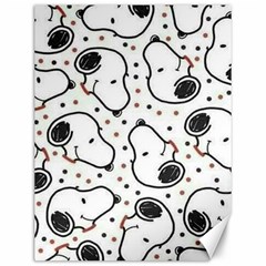 Dog Pattern Canvas 12  X 16  by Salman4z