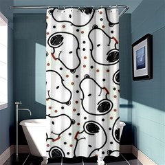 Dog Pattern Shower Curtain 36  X 72  (stall)  by Salman4z