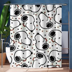 Dog Pattern Shower Curtain 60  X 72  (medium)  by Salman4z