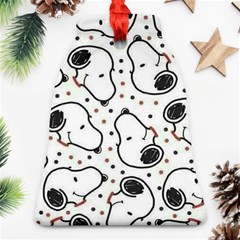 Dog Pattern Bell Ornament (two Sides) by Salman4z