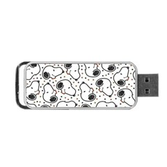 Dog Pattern Portable Usb Flash (two Sides) by Salman4z